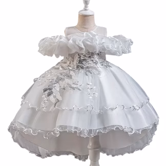 Pearl Bloom Ball Gown