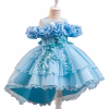 Sky Bloom Ball Gown