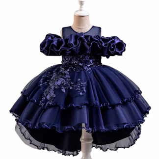 Amethyst Bloom Gown
